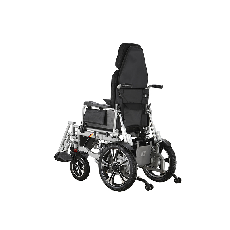 リモコン付き自動リクライニングとフットレストスチール製電動車椅子 