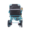 XFGN18-218 ブルー ポータブル折りたたみ軽量電動車椅子