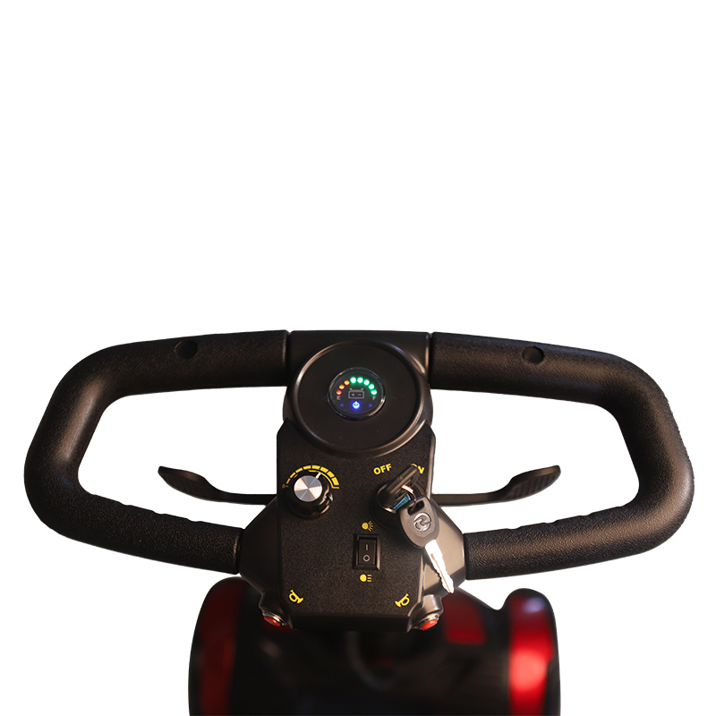 大人用 4 輪ポータブル折りたたみ電動モビリティ スクーター (8)